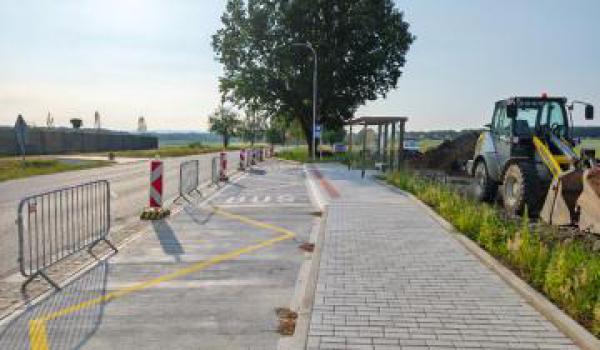 V Haklových Dvorech pokračuje výstavba kanalizace