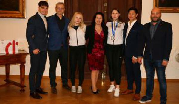 Primátorka přijala úspěšné sportovkyně
