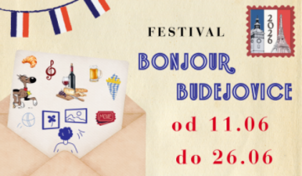 Festival Bonjour Budějovice nabídne skvělý program