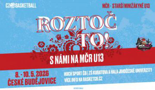 Mistrovství ČR starších minižákyň U13 v basketbalu