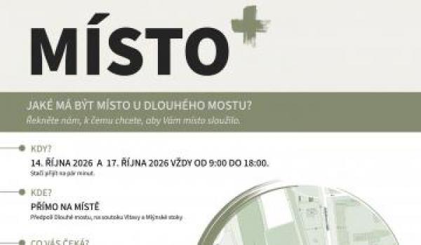 MÍSTO+ JAKÉ MÁ BÝT MÍSTO U DLOUHÉHO MOSTU?