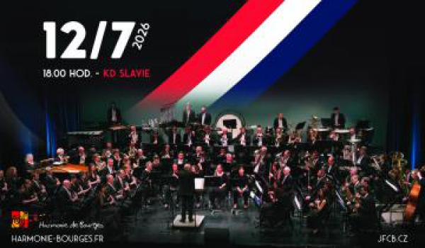 Francouzská Harmonie de Bourges okouzlila publikum ve Slavii