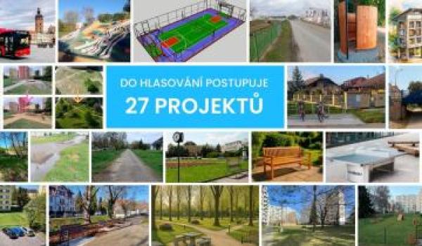Rekordní ročník participativního rozpočtu míří do finále 