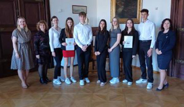Studenti českobudějovické obchodní akademie uspěli s projekty