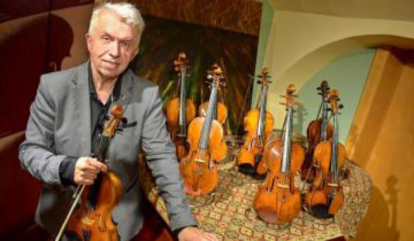 Virtuos přiveze do Budějovic vzácné housle 