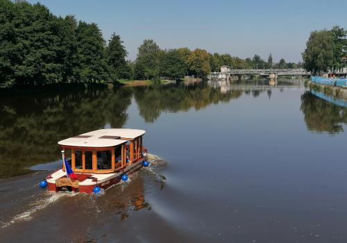 Plavba výletních lodí po řekách