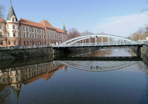 Zlatý most přes Malši