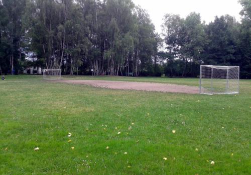 Pohled na hřiště
