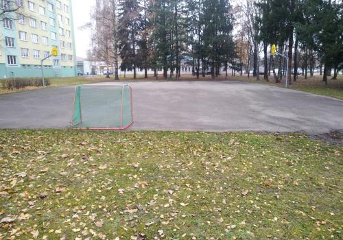 Pohled na hřiště